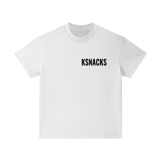 Ksnacks white Pure Cotton Essential Kids T-Shirt