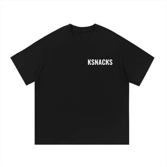Ksnacks black tee shirt Essential Cotton T-Shirt